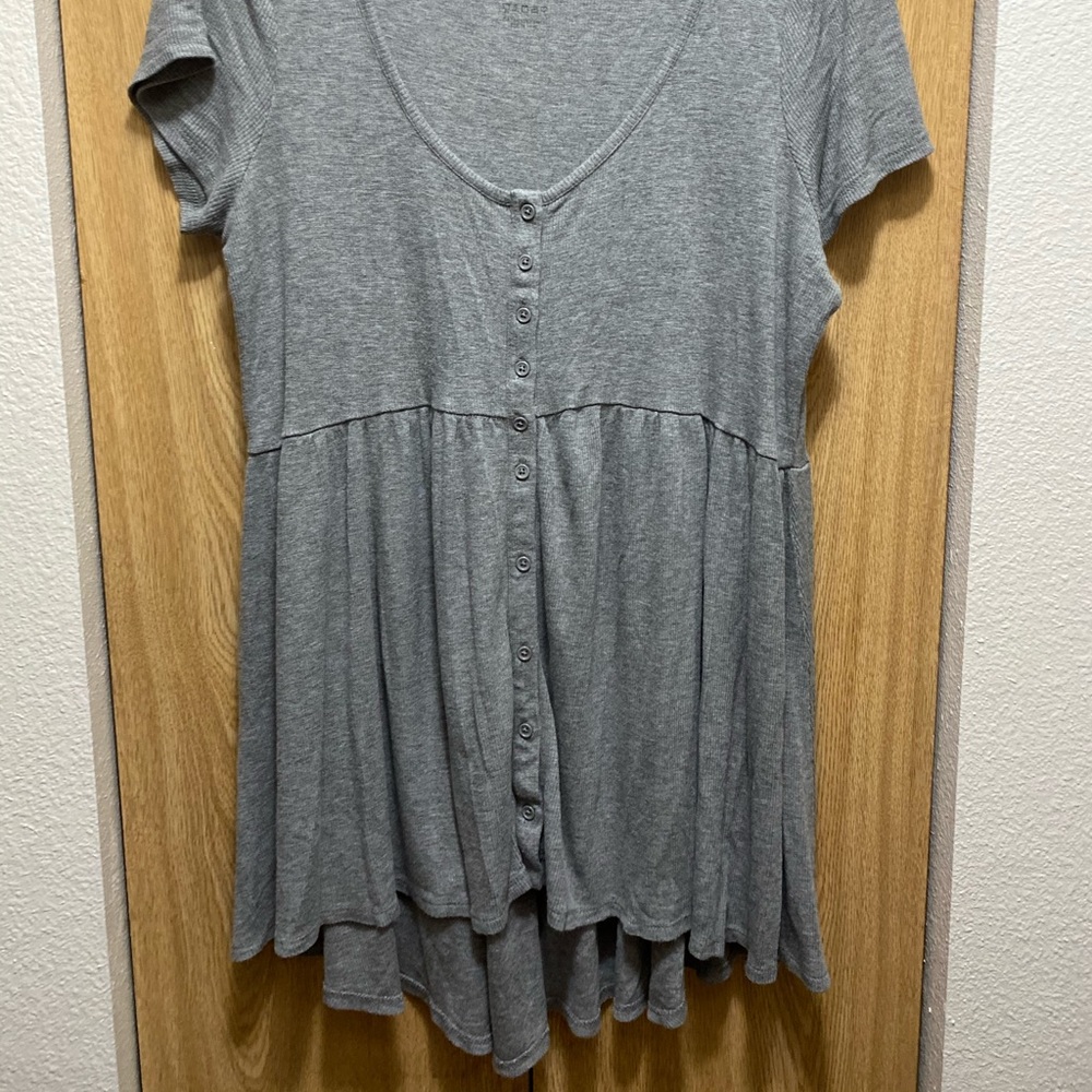 High-low tunic top